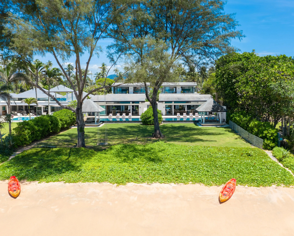 Twin Villas Natai - North & South Villa - Luxury Beach Front Villa - 6 Br Full Service