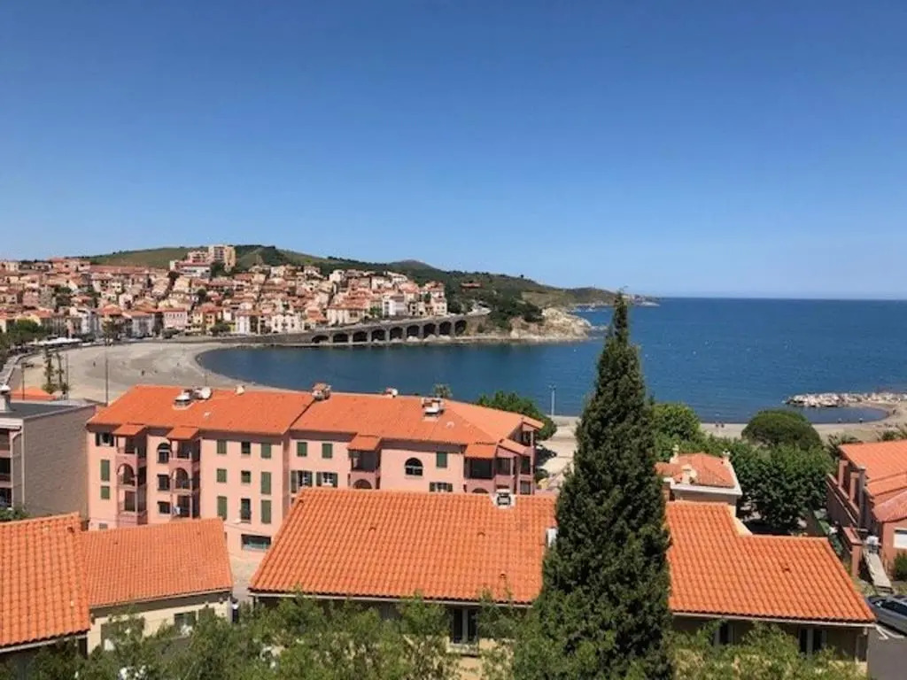 Appart 2p/cabine 6 pers à 200m plage Banyuls-sur-Mer, clim, parking, vue imprenable - FR-1-225C-530