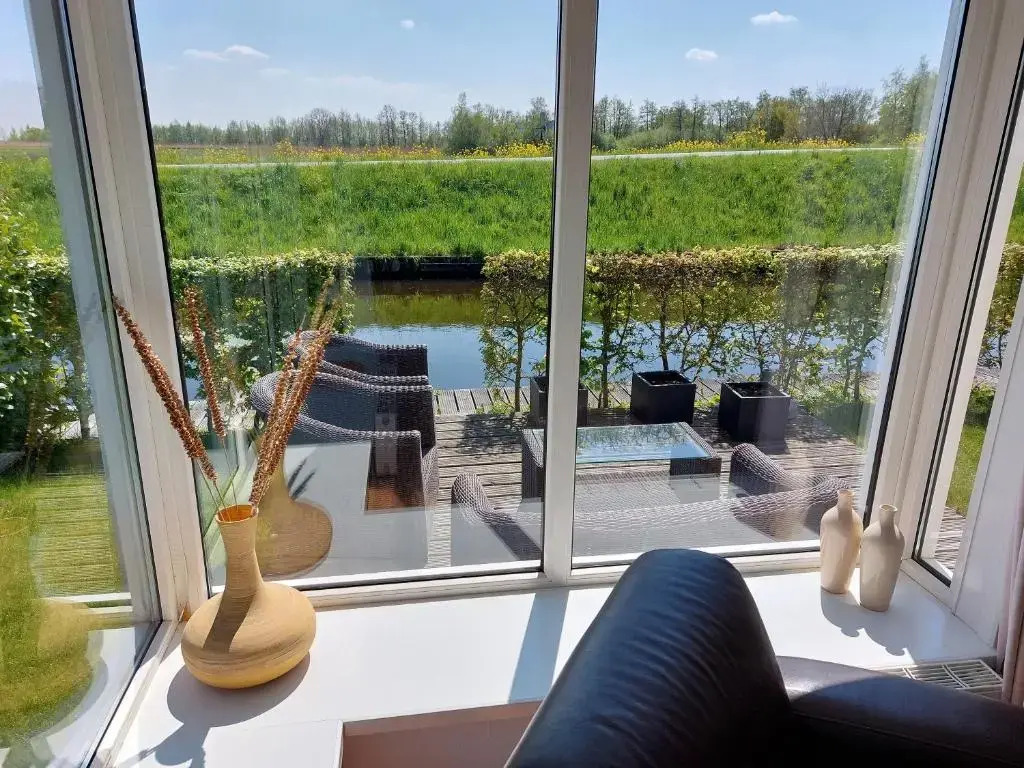 Wuivend Riet gelegen op Resort Venetie