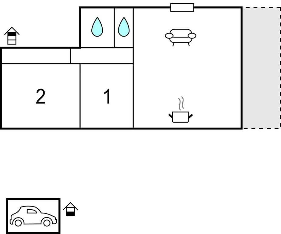 Awesome Home in Malinska With Wifi and 2 Bedrooms