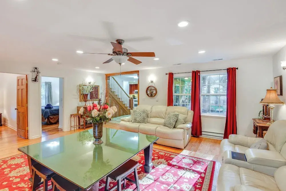 Walk to the Beach: Pet Friendly w/ Fire Pit!