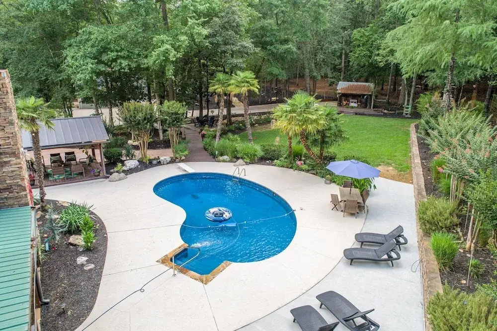 Poolside Farm Serenity Group Perfect, Cozy Gazebo