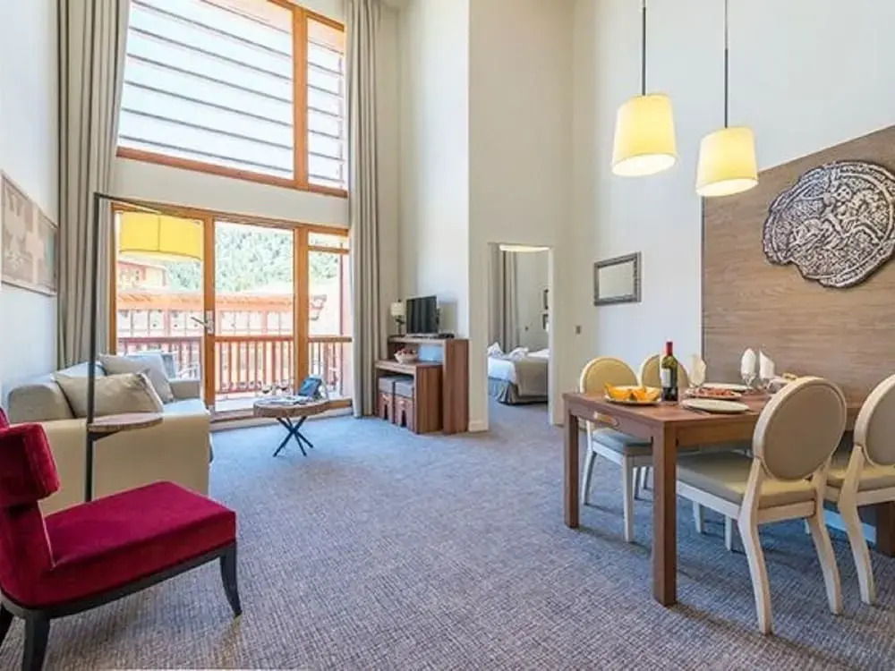 Luxury apartment with Wi-Fi in large ski area Paradiski