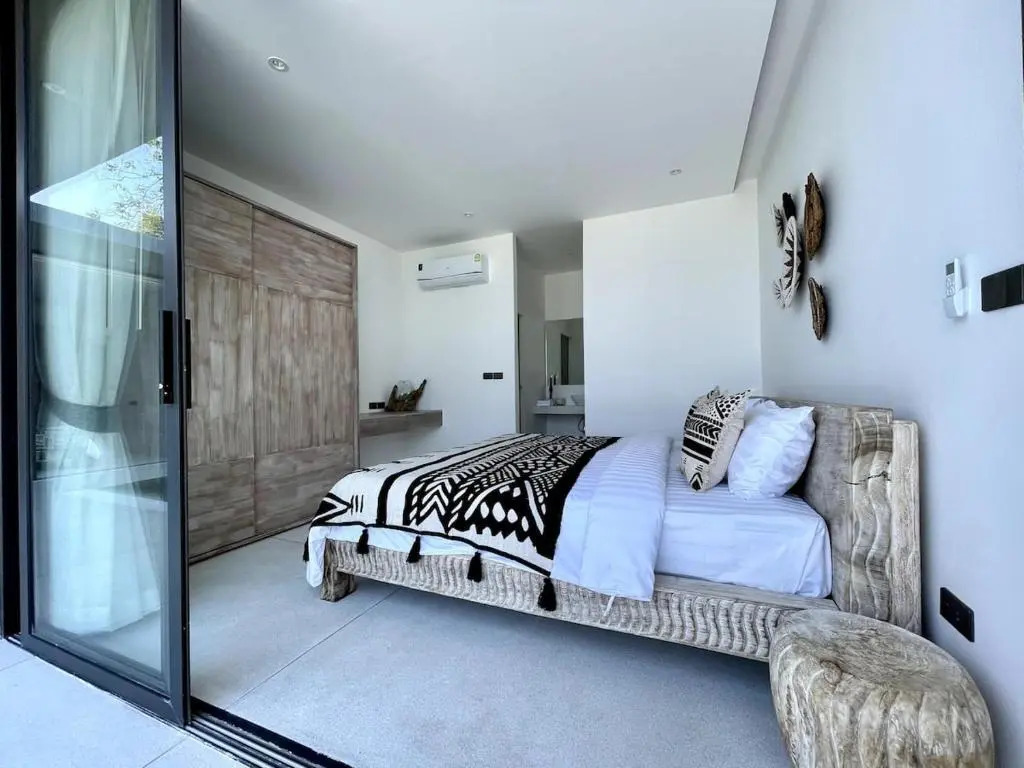 AURA AIR 1, pool & seaview villa, Choengmon 500m