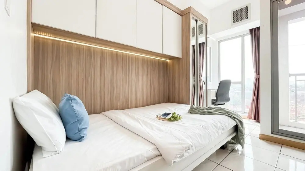 Modern Living Studio Room Apartment M-Town Residence