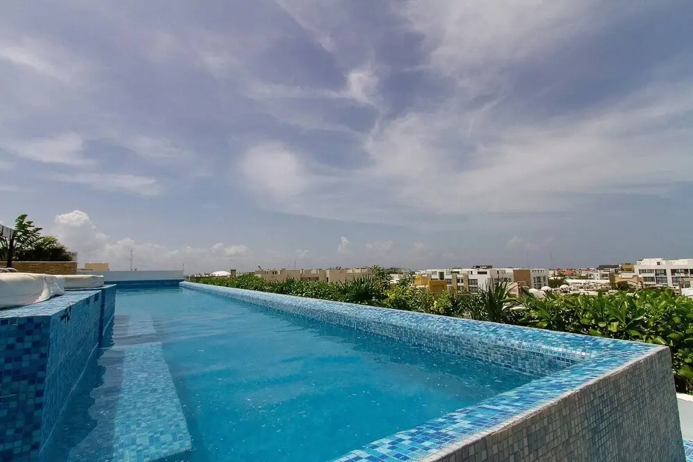 Studio close to 5th Av, with Amazing Roof Pool View, Gym, Spa and more