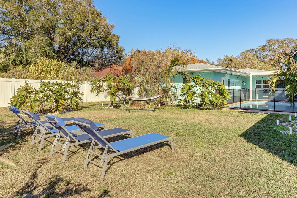 Heated Pool w/ No Fee! Vero Beach Oasis Near Ocean