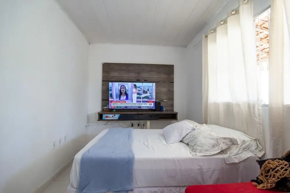 Casa Climatizada a 400m da Praia no Centro