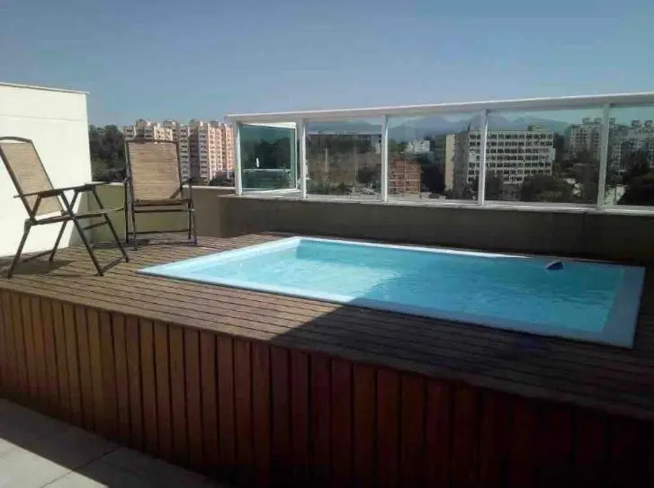 Cobertura com Piscina e Churrasqueira