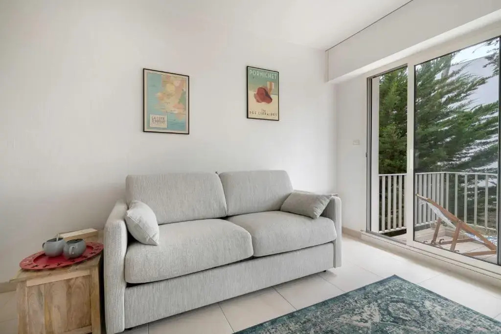 Bienvenue a Pornichet dans cet appartement vue mer