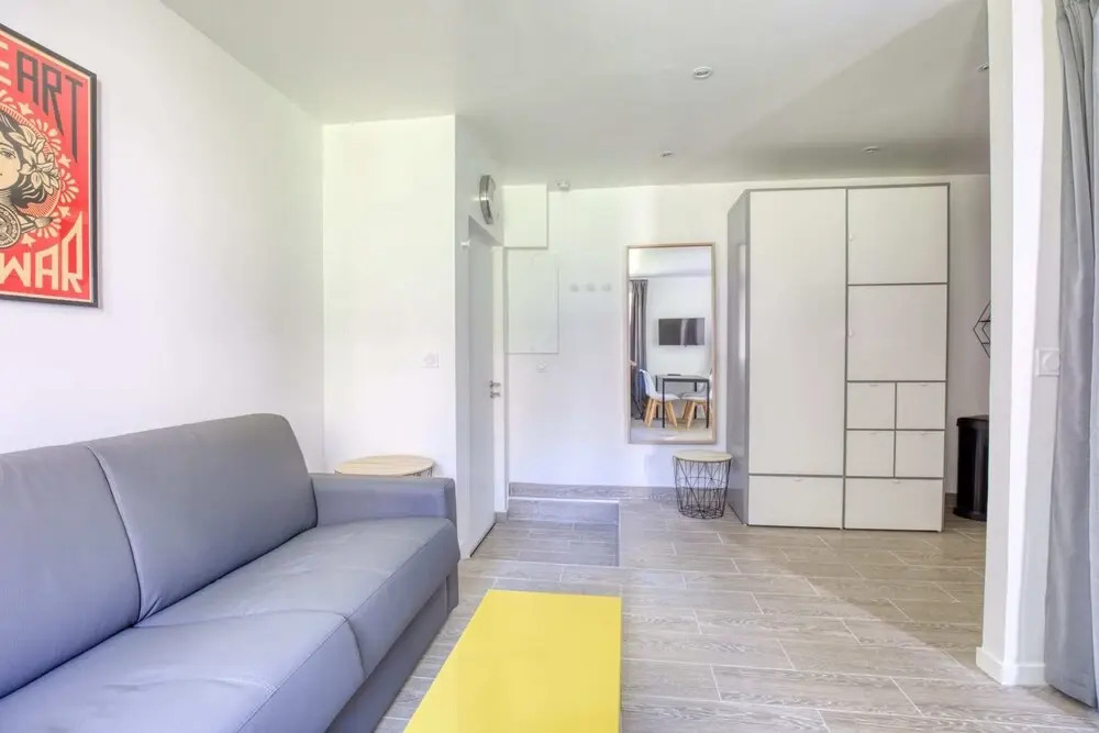 Magnificent studio near the canal de l'Ourcq
