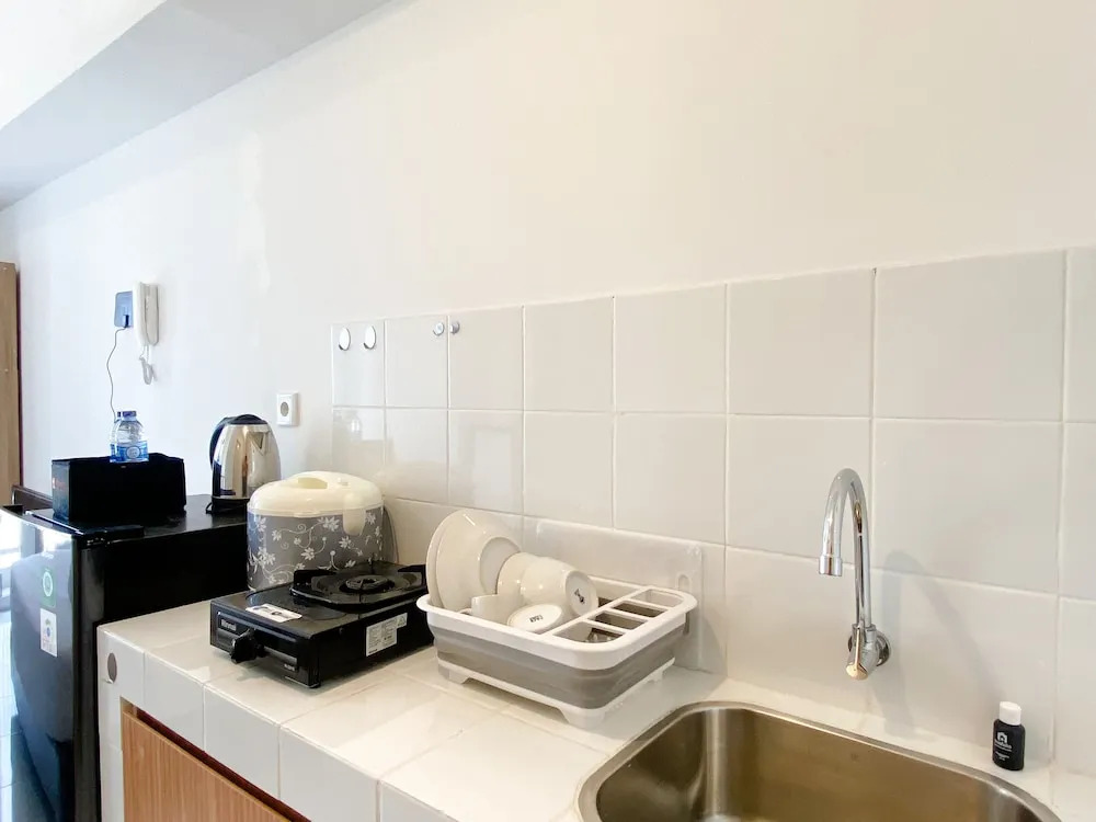 Furnished Studio For 3 Pax With Sofa Bed At Tokyo Riverside Pik 2 Apartment