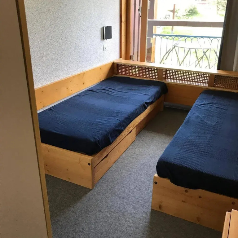 Apartment with One Bedroom in Les Arcs 1800, with Wonderful Mountain View, Pool Access, Balcony