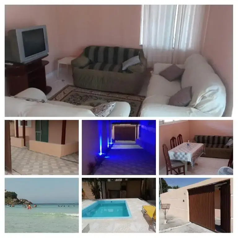 Imperdível ! Achei casa temporada Cabo Frio c piscina próximo Praia do Forte, faça seu orçamento para 6 a 10 Pessoas