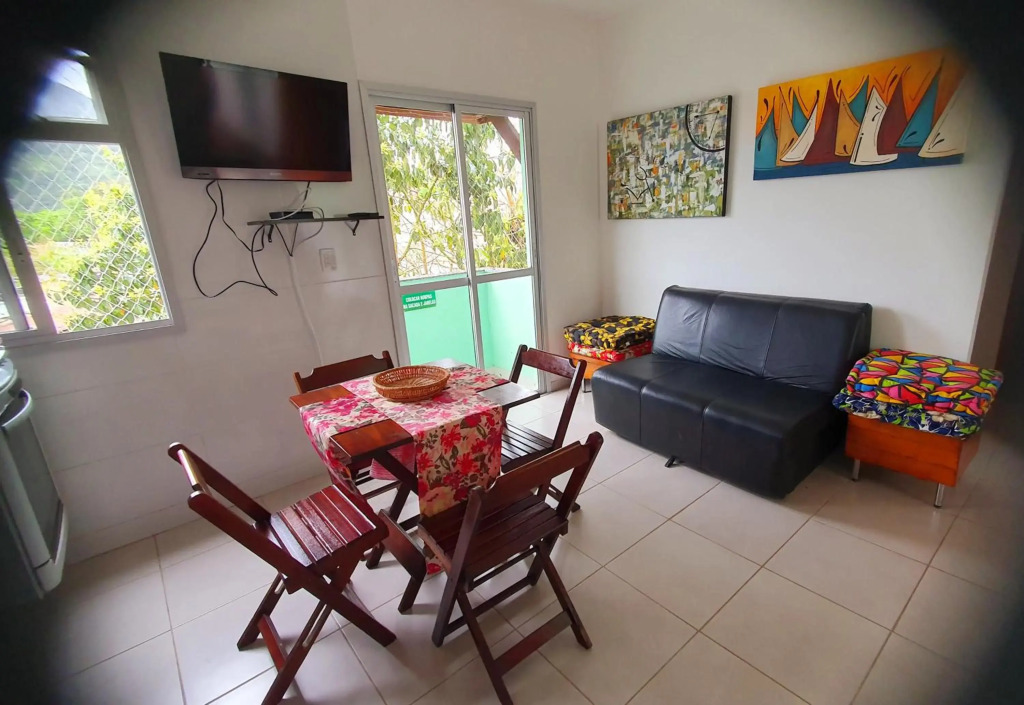 Apartamento duplex novo no Perequê Açu - Condomínio de frente ao mar