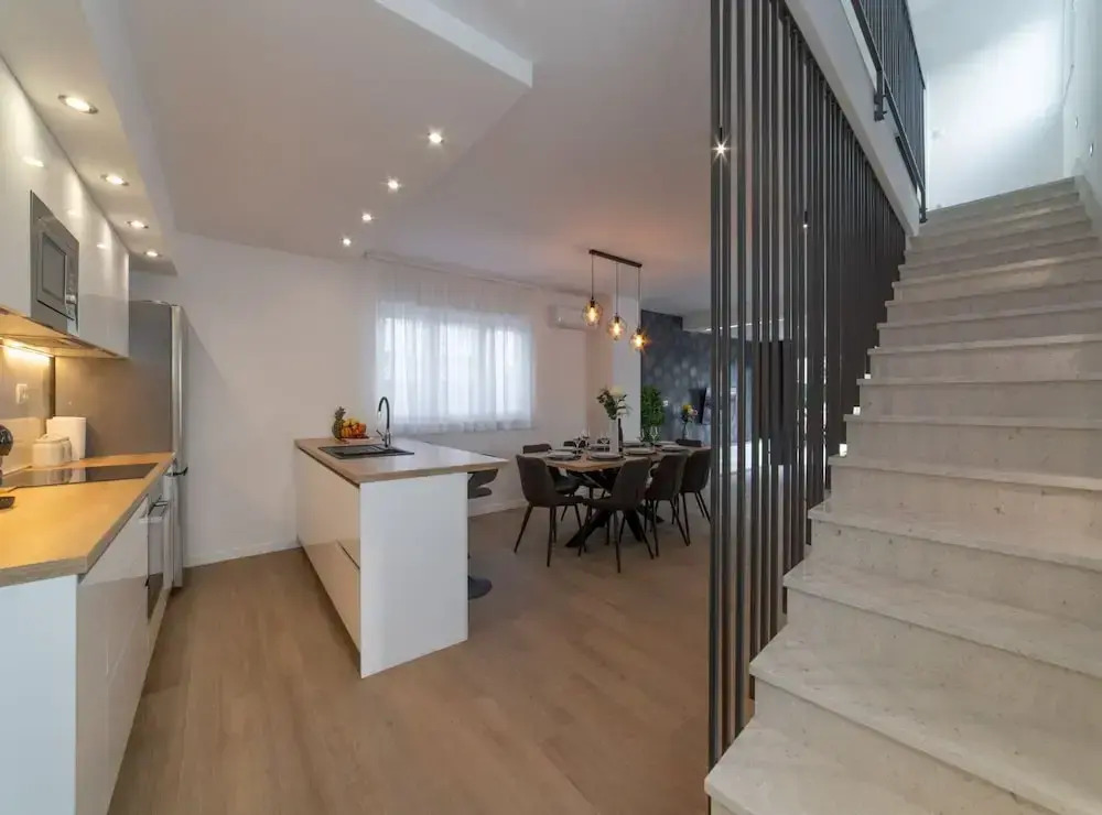 Luxury Kastela Villa with Heated Pool and Lounge Area