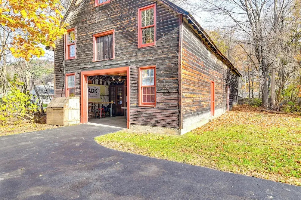 6 Mi to Lake George: Adirondack Home w/ Game Room