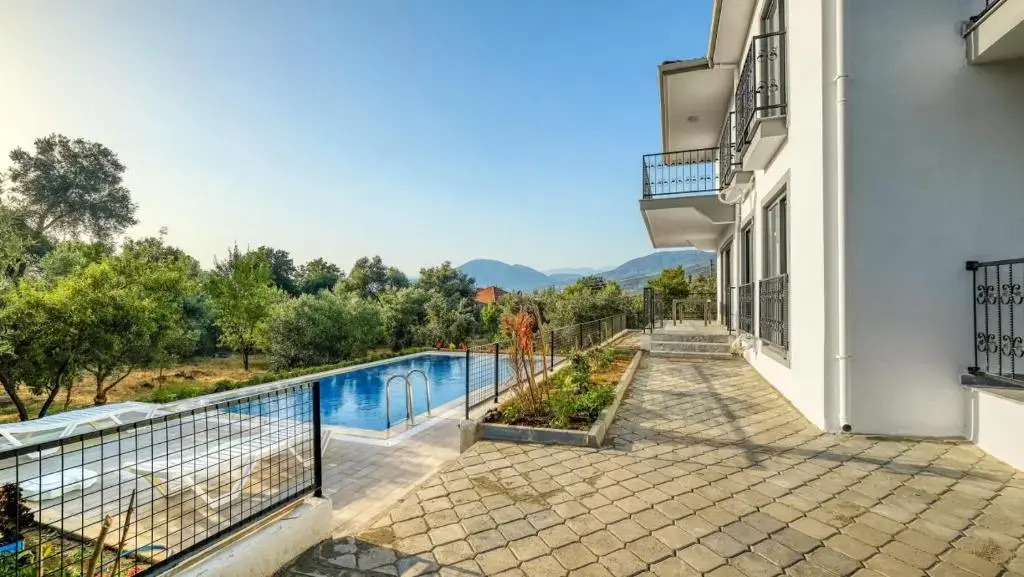 Charming House with Private Pool and View Surrounded by Nature in Fethiye