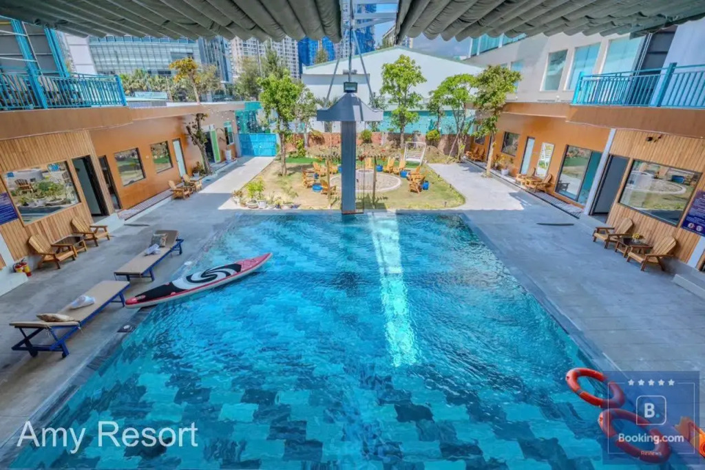 Amy Resort Pool Party - Đi Bộ Ra Biển - Thích Hợp Tổ Chức Tiệc Team Building