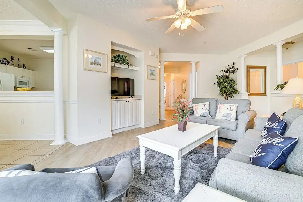 4 Golf Courses On-Site: North Myrtle Beach Villa