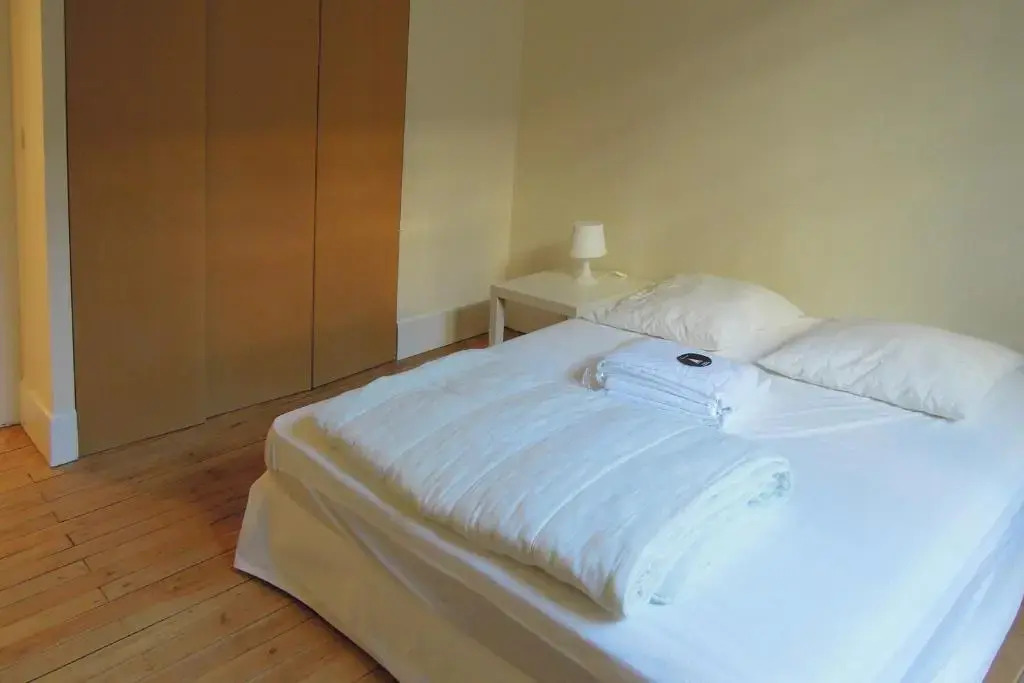 Superbspacious and quiet 4-rooms flat city center5 min walking gare #H9