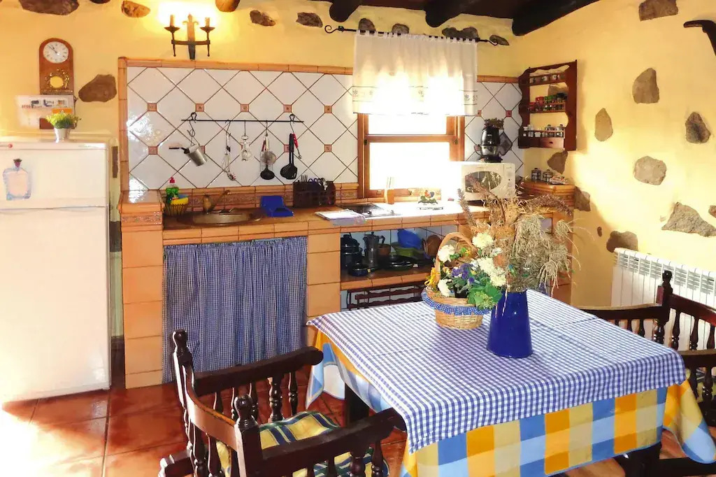 Apartment in Moya with communal pool