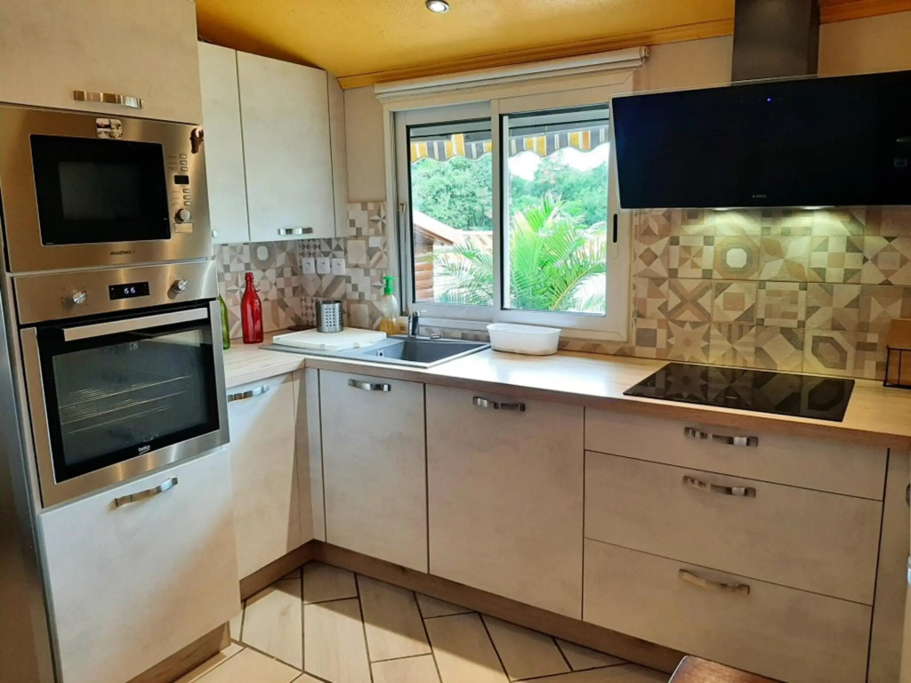 Chalet de 2 chambres avec jardin clos et wifi a Saint Joseph
