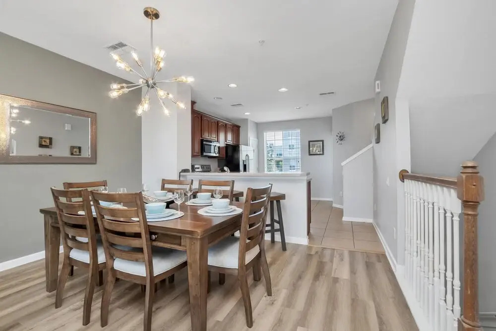 Elegant and Spacious 3BD Town Home With CDC Standards - CLOSE to Convention Center #3VC007