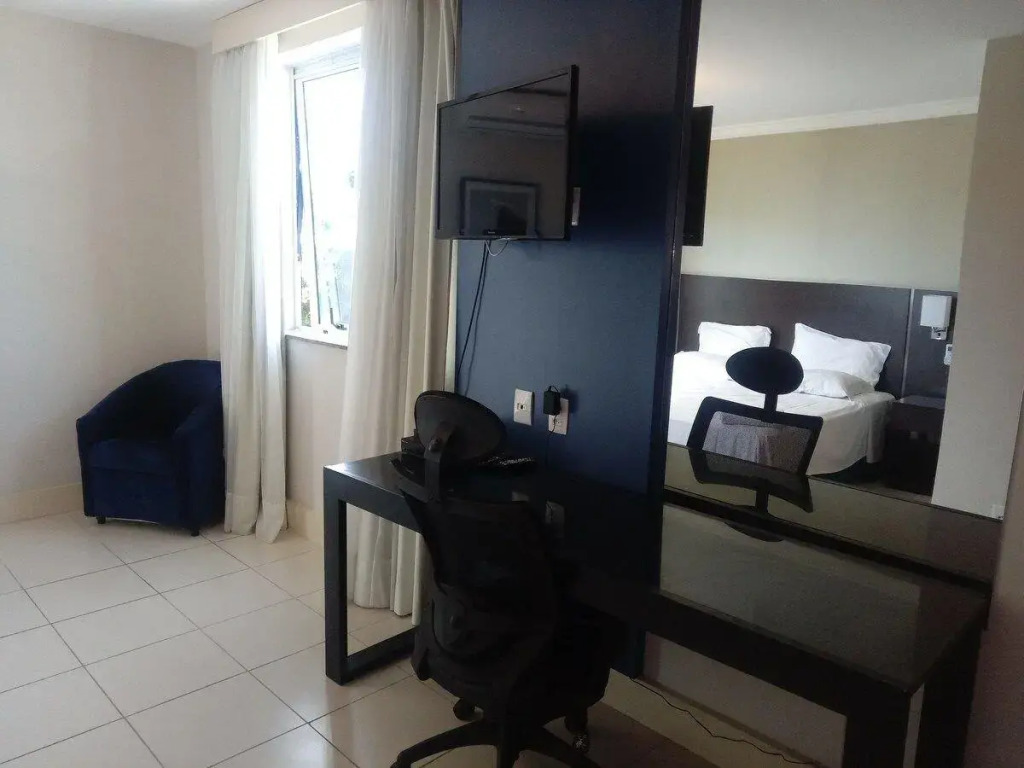 Studio pé na areia, vista, internet e ar