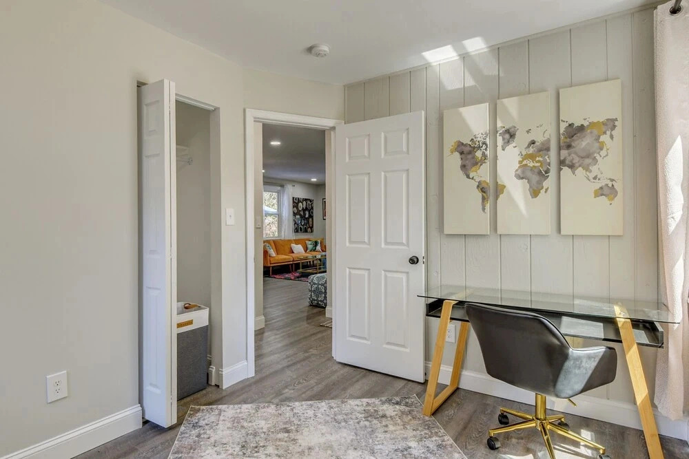 the Red Door Stylish Family Home in Falls Church