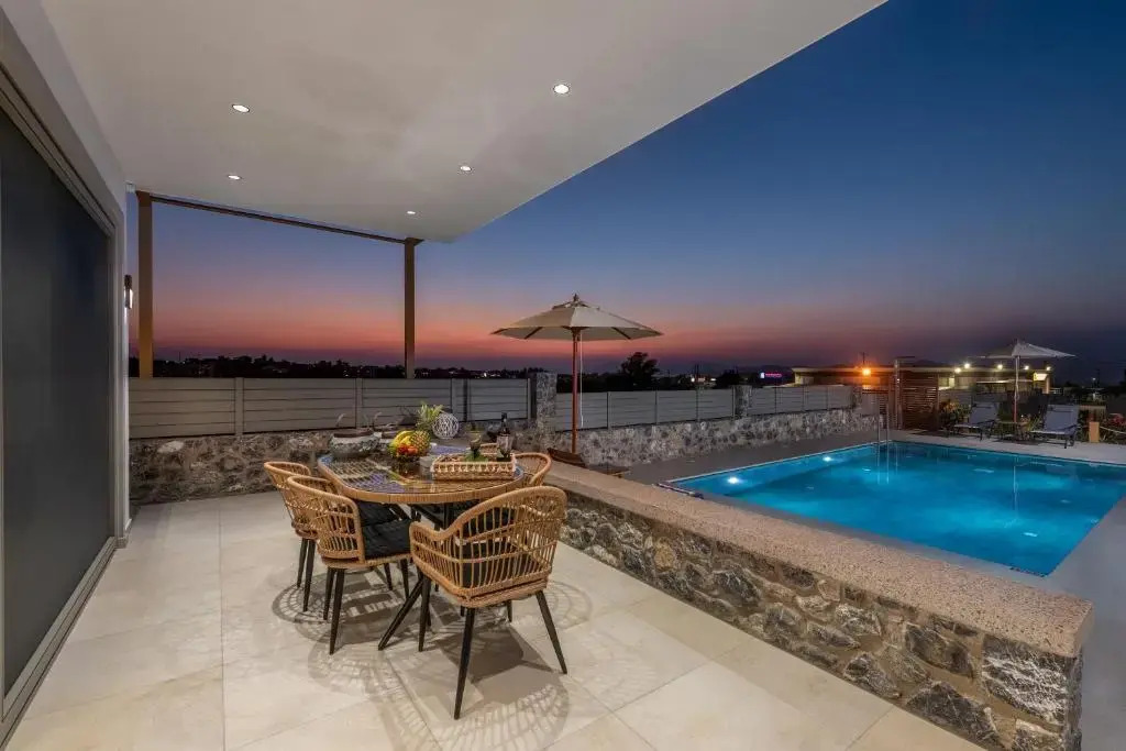 Private Villa Karydia with private pool