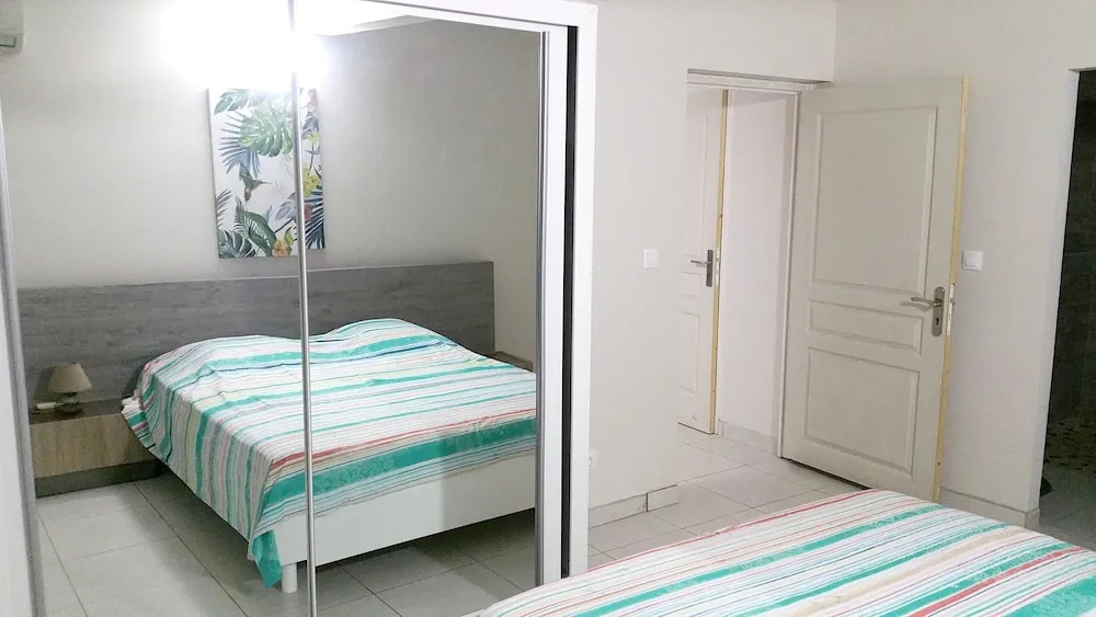 Apartment With one Bedroom in Le Marin, With Wonderful sea View, Enclosed Garden and Wifi - 10 km From the Beach