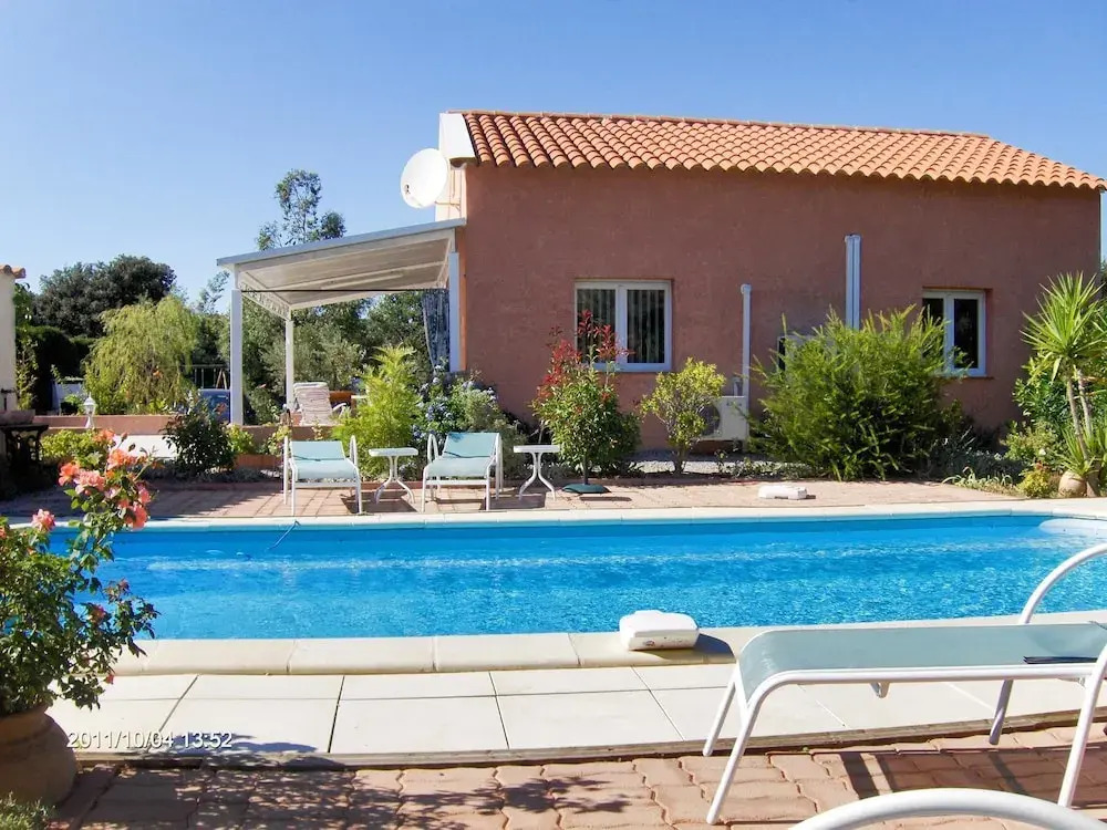 House With 3 Bedrooms in Castelnou, With Wonderful Mountain View, Priv