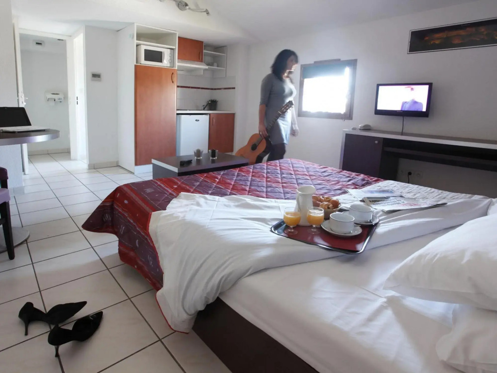 res La Barbacane, Carcassonne, studio for 2 people
