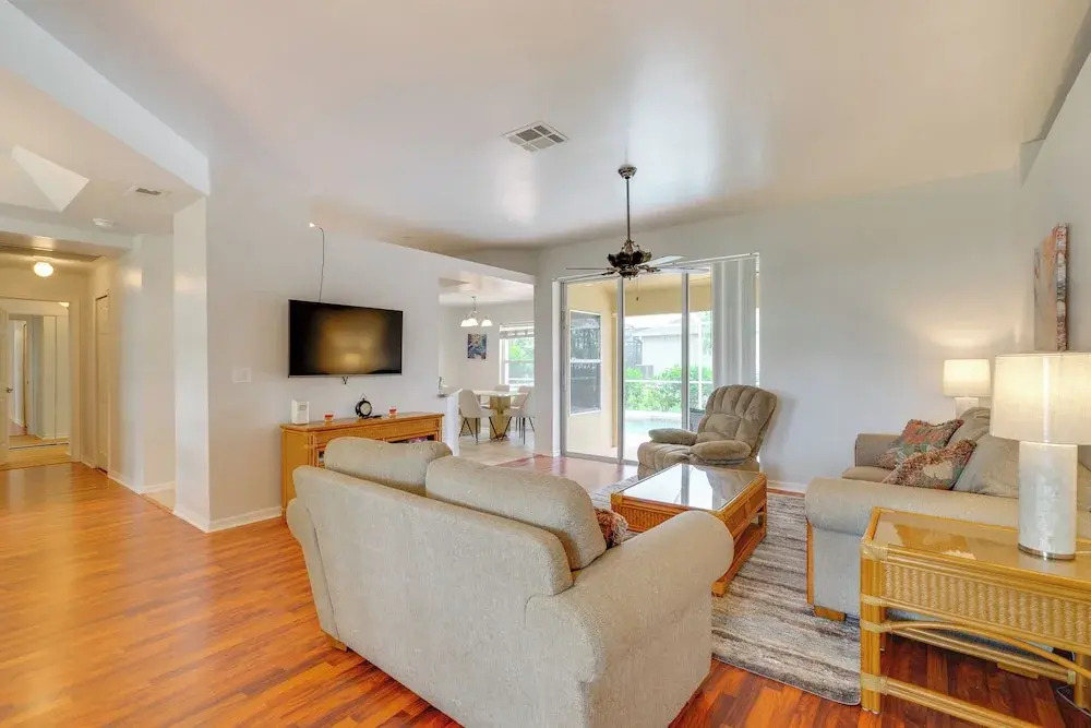 6 Mi to Coast: Cape Coral Family Home