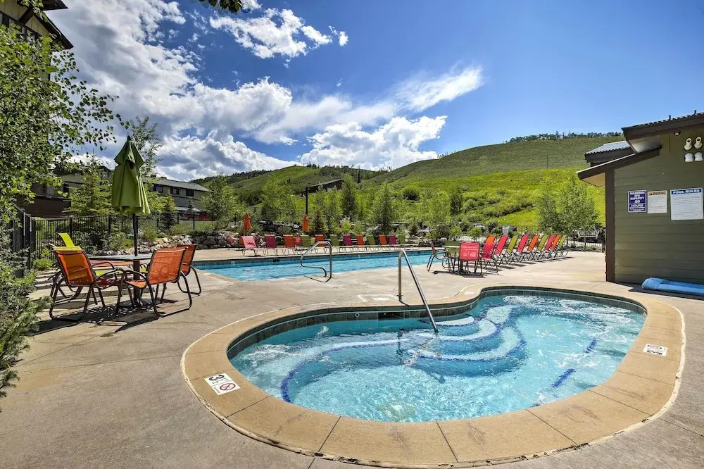 Granby Ranch Condo w/ Mtn-view: Trails & Hot-tub!