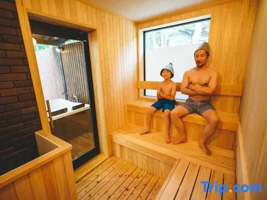 [TV] Luxury adult secret base villa 120 ㎡ Sauna, stone bath, bonfire, BBQ [Zen Building]