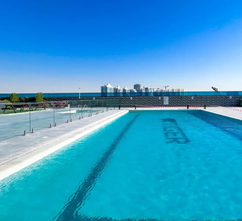 Stylish 1BR With Balcony City Views O2 Tower, JVC