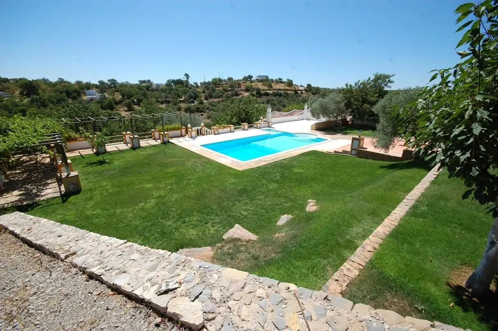 Rustic Villa Tavira with Mountain Views and Pool