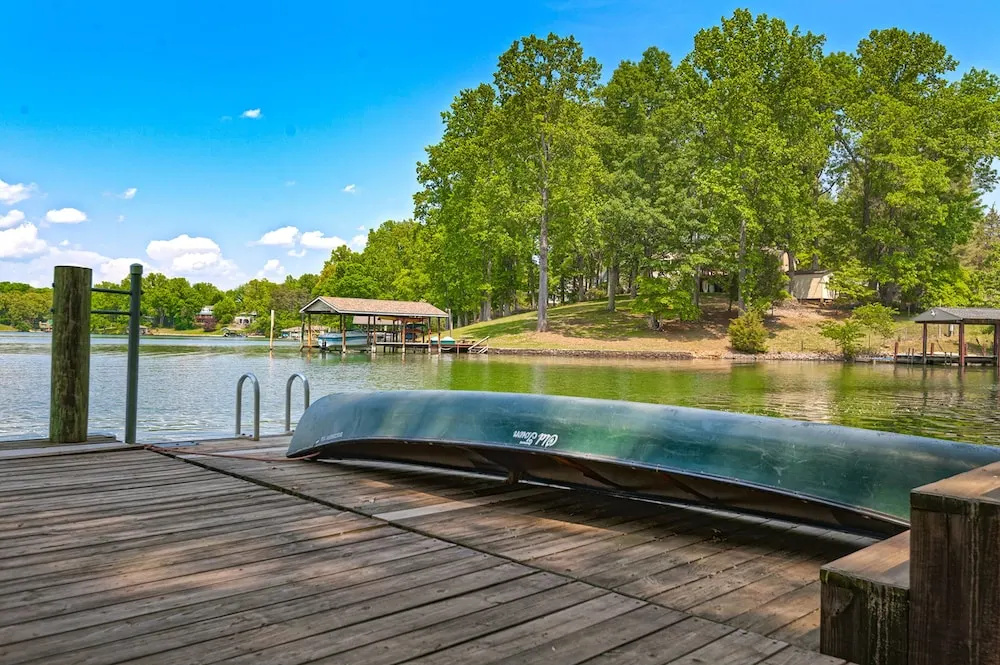 Cottage at the Lake - Waterfront Lake-view Home With Dock, Fireplace, Pool Table, Kayaks, & Firepit