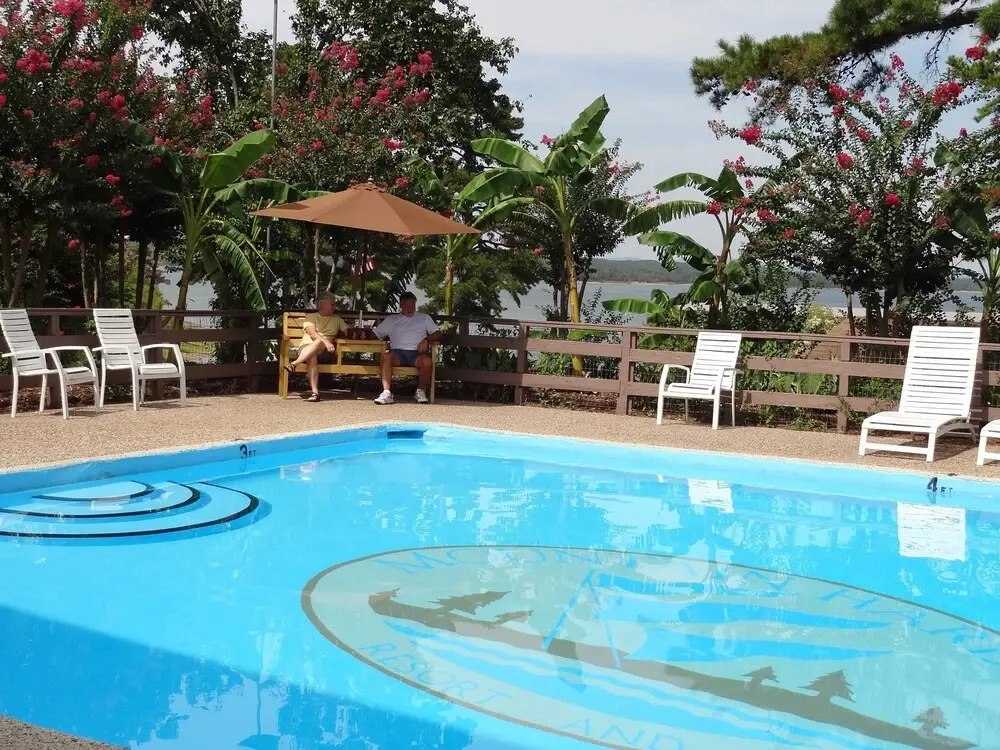 A2 - Poolside King Cabana with full kitchen, king bed, sleeper sofa and pool access