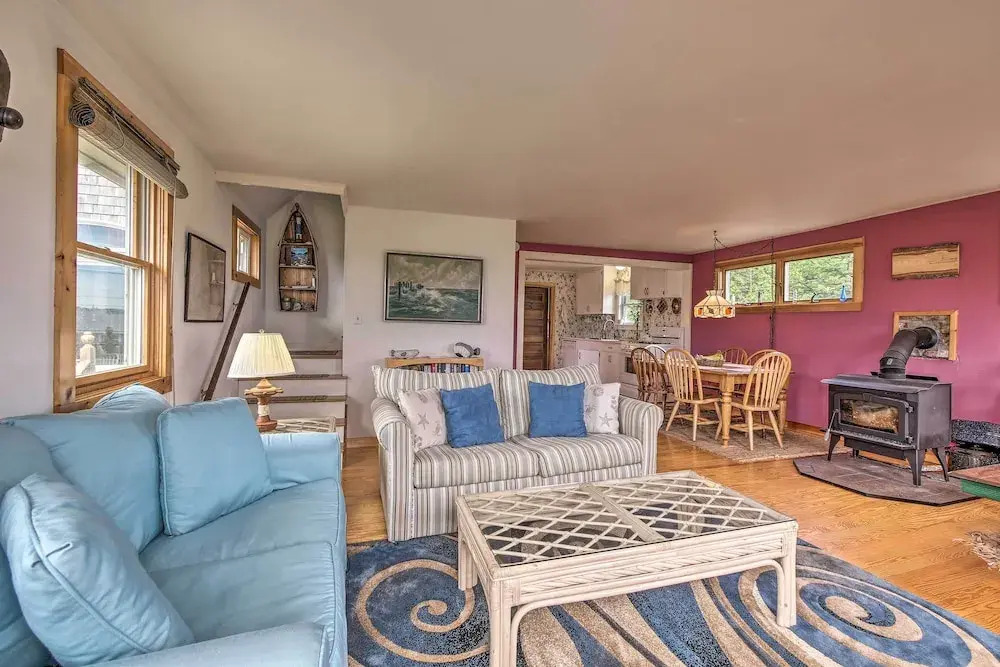 Acadia National Park Home w/ Deck & Ocean View!