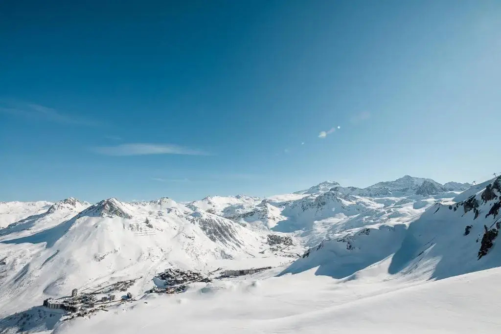 Superbe vue sur Tignes, pied de Pistes 48M²