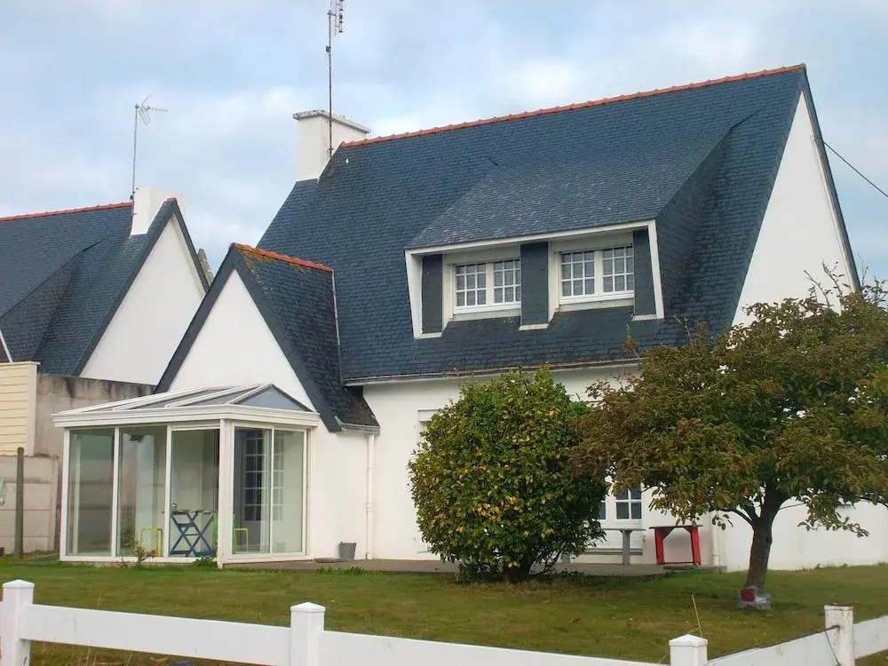 House With 4 Bedrooms in Treffiagat, With Wonderful sea View, Enclosed Garden and Wifi - 2 km From the Beach