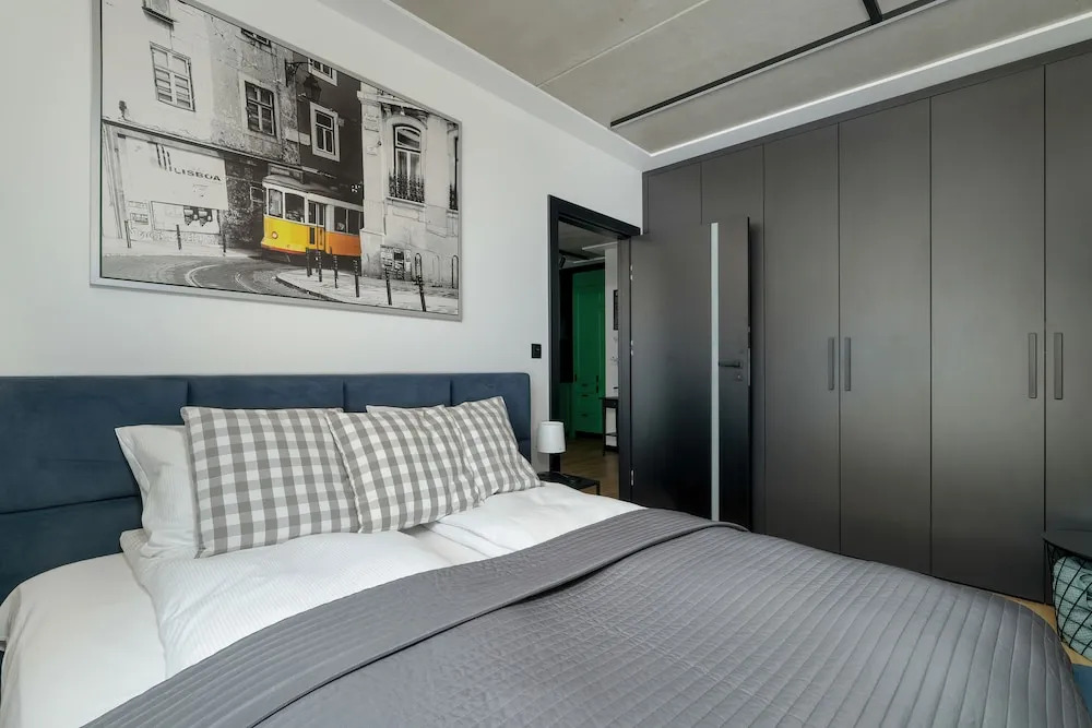 Black and Green Apartment by Renters