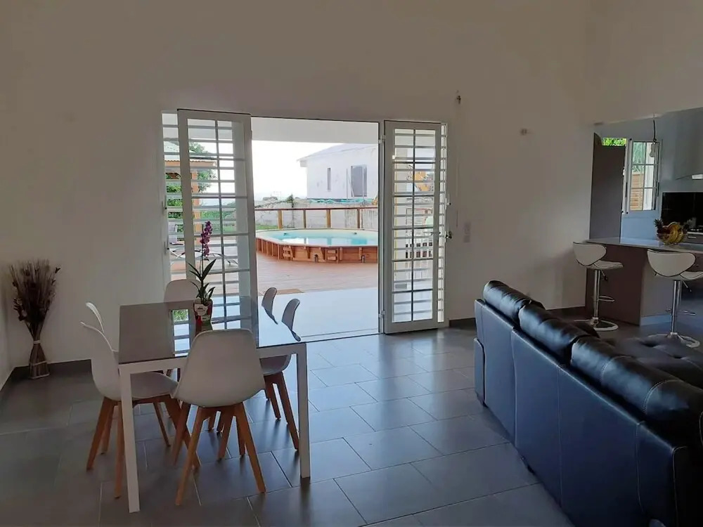 Villa with 3 Bedrooms in Saint-François, with Wonderful Sea View, Private Pool, Enclosed Garden