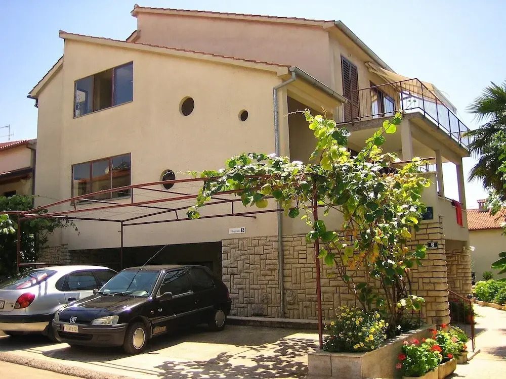 2 Bedroom Apartment With Balconie in Porec Croatia 900 m From the Beach
