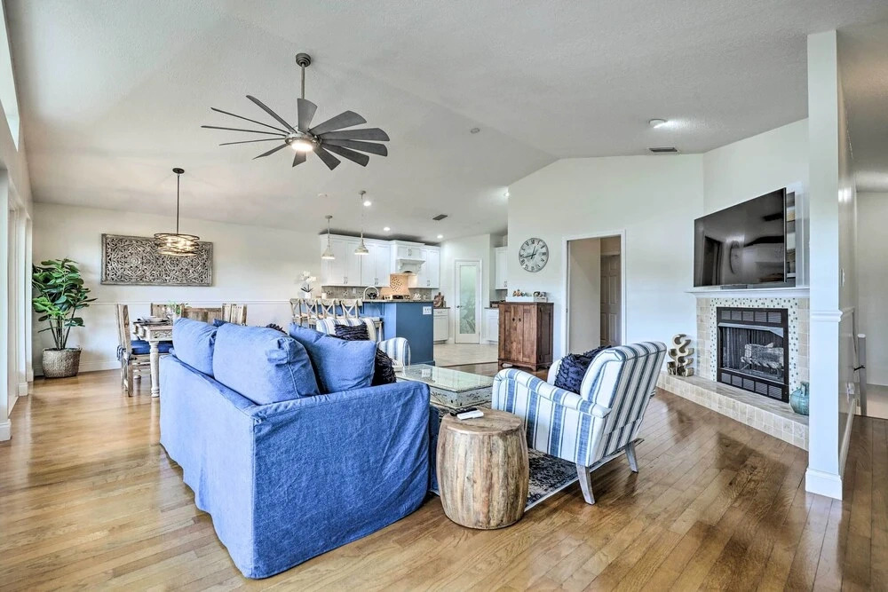 St Augustine Home w/ Swim Spa & Marsh Views!