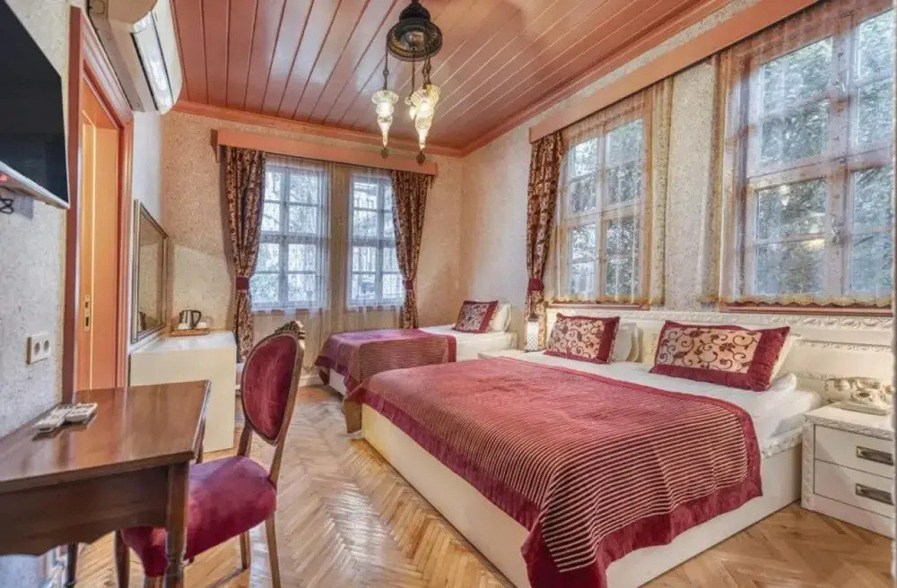Elegant Room in a historical hotel