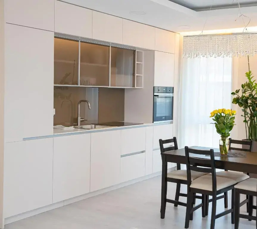 Luxurious Blue&Yellow Apartment in Kaunas Center